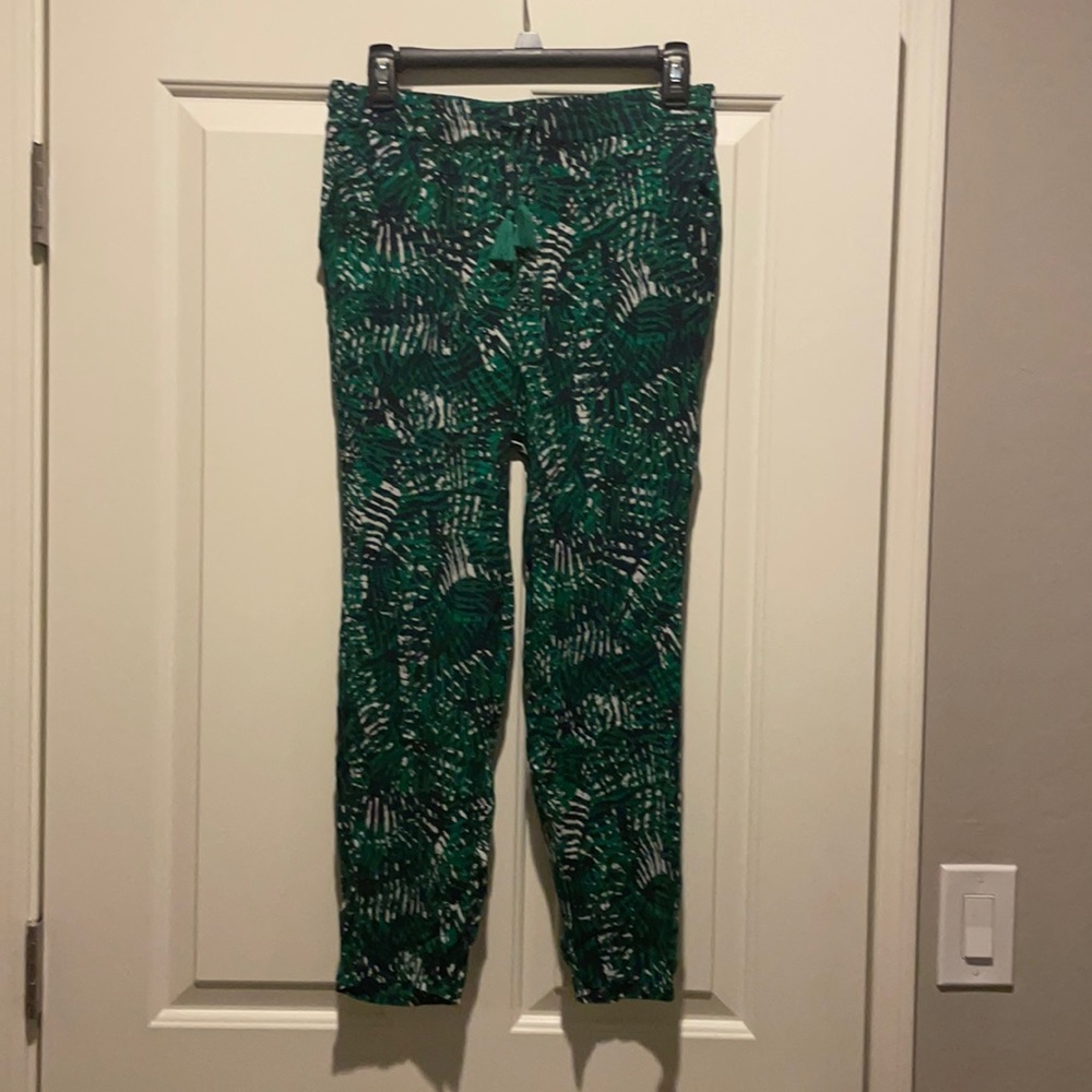 Boden lounge pants with tropical print